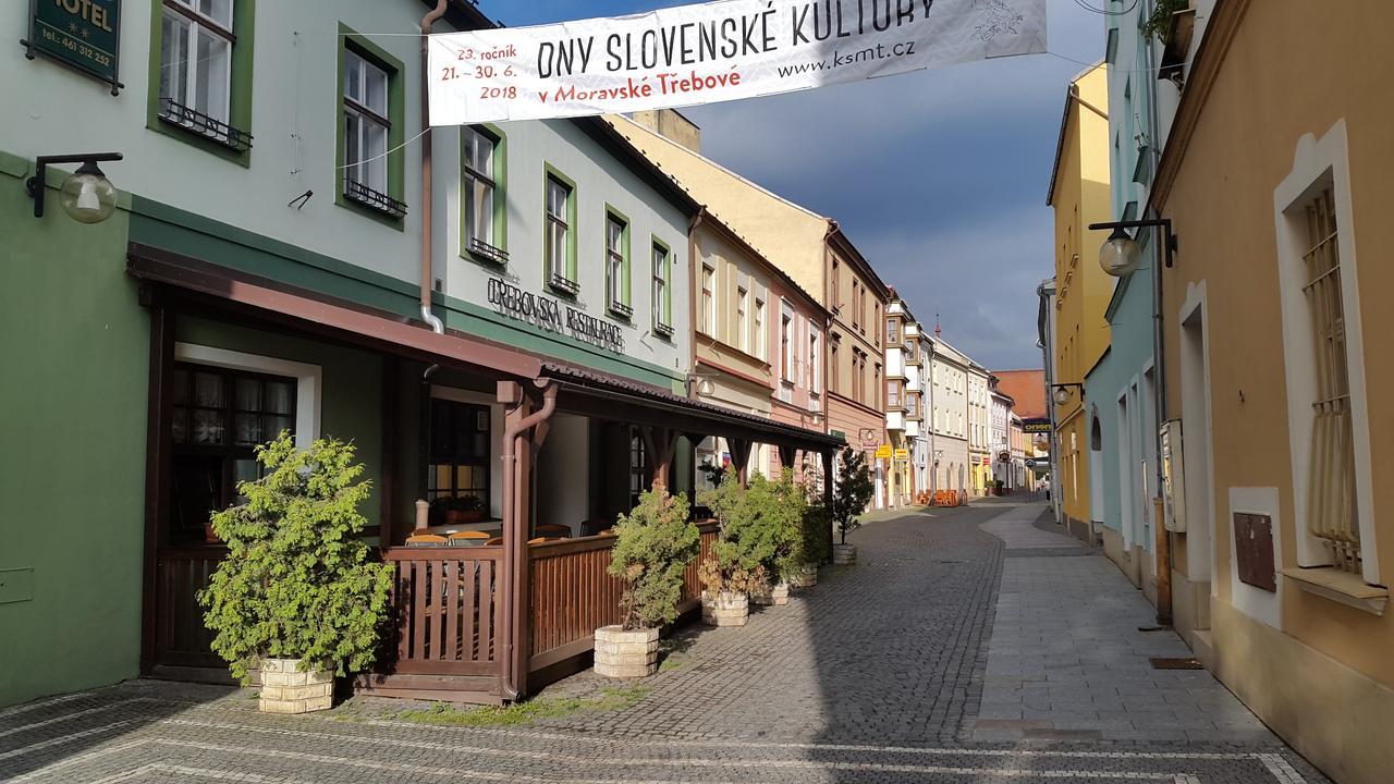 Hotel Třebovská restaurace Moravská Třebová Esterno foto